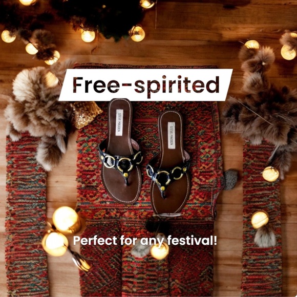 STEVE MADDEN Swindlee Sandal  Size 7.5 - Picture 8 of 16